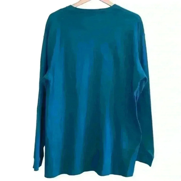 Duluth Longtail TShirt, Teal, Large/Tall - Picture 2 of 4